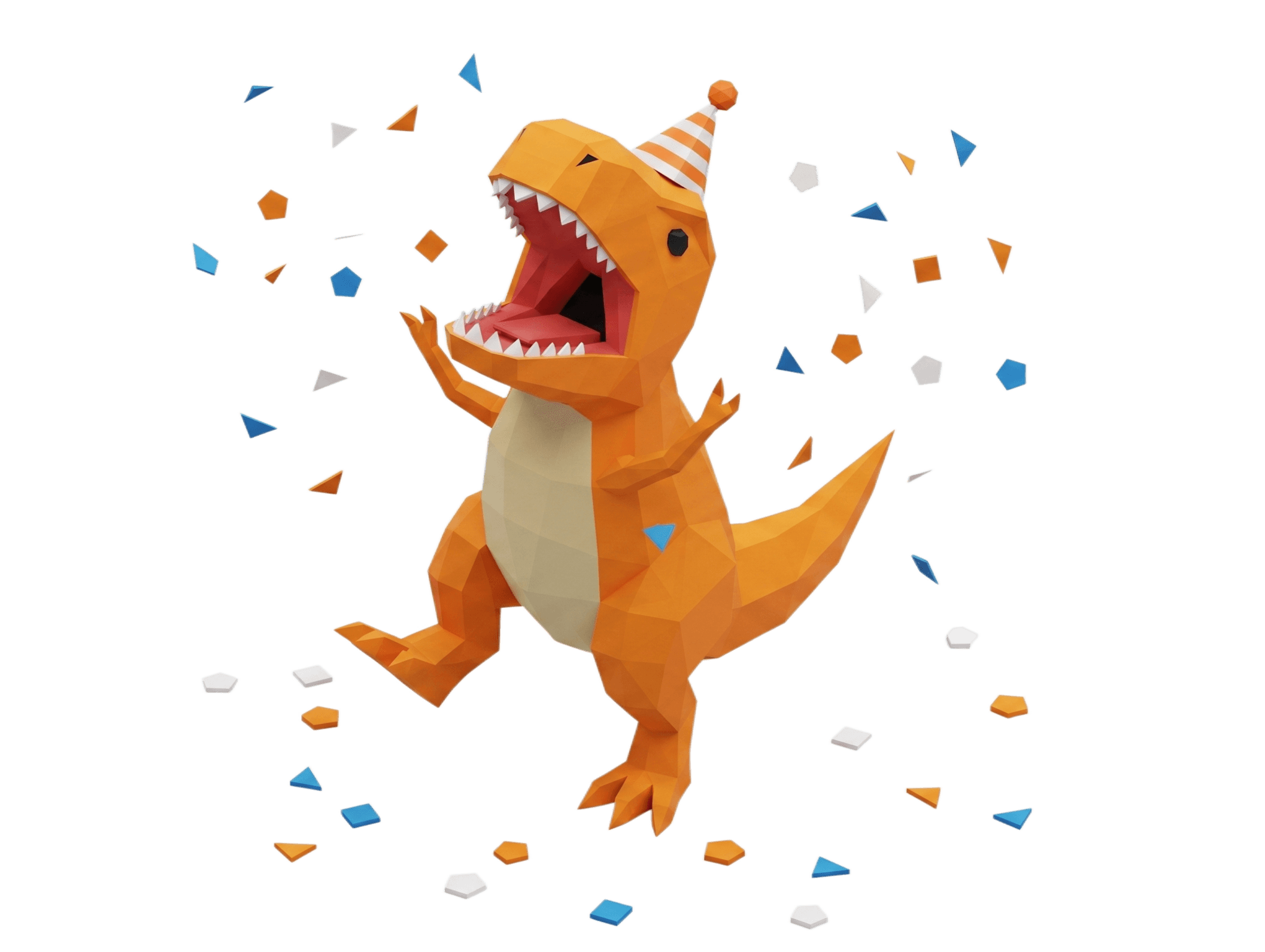 CVzavr Dino celebrates